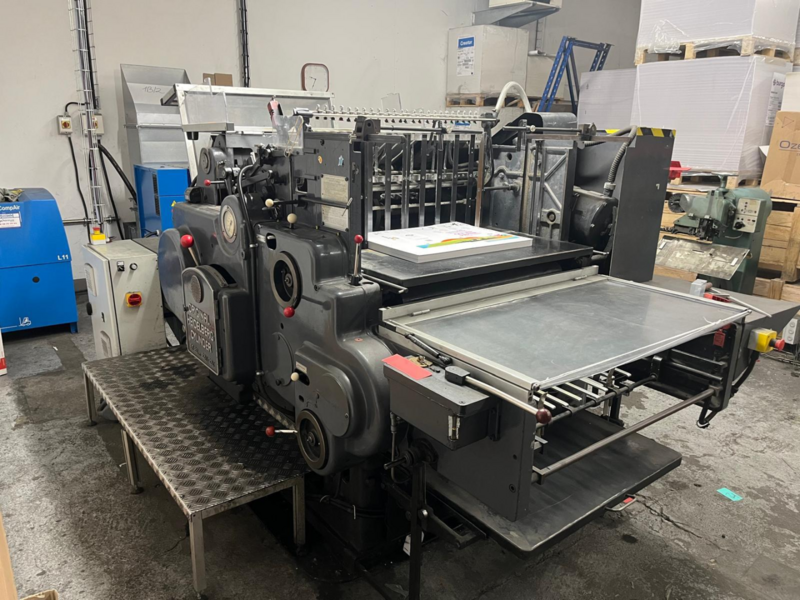 SBB 57x82 HEIDELBERG CYLINDER – Press de découpe