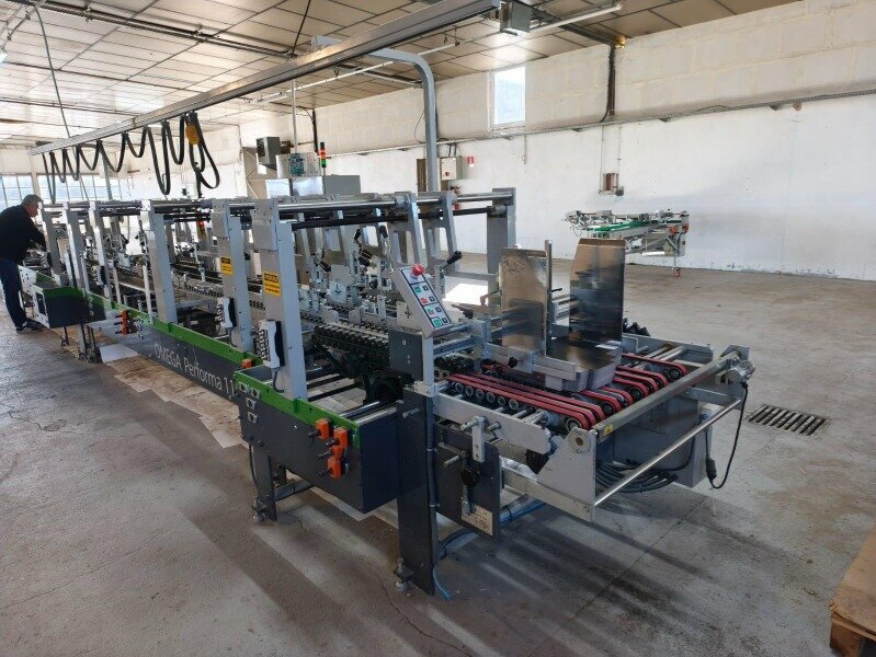 OMEGA 110 : Plieuse-colleuse industrielle haute performance pour emballage carton