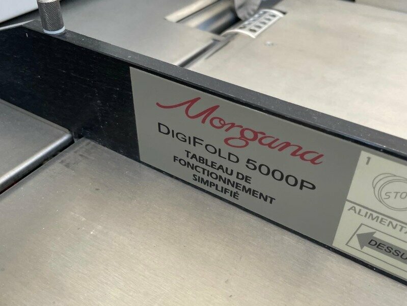 MORGANA Digifold 5000P - PLIEUSE / RAINEUSE / PERFOREUSE