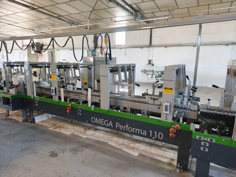 OMEGA 110 : Plieuse-colleuse industrielle haute performance pour emballage carton